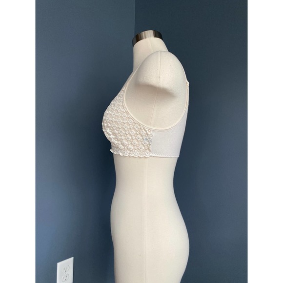vintage 90s sheer unlined lace bralette - Picture 8 of 8